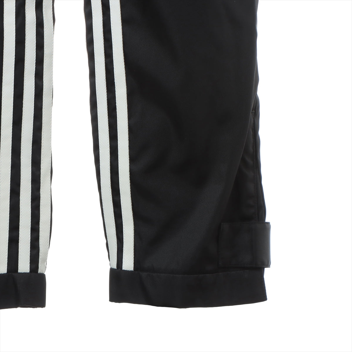 Prada x Adidas 21AW Nylon Track pants M Men's Black  Re-Nylon triangle plate logo
