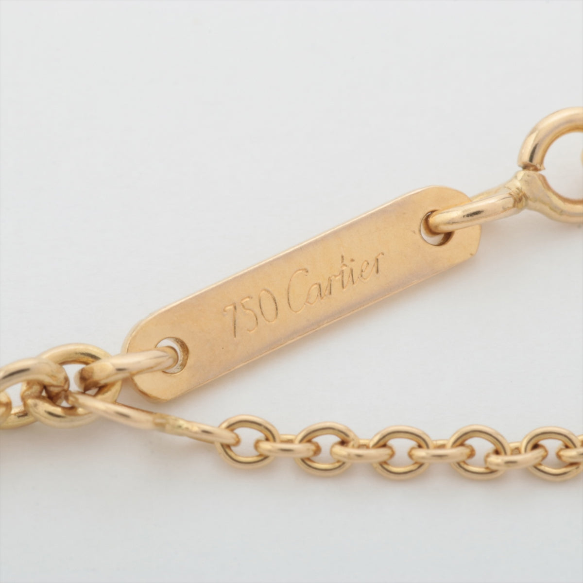 Cartier Baby Trinity Necklace 750(YG×PG×WG) 8.6g