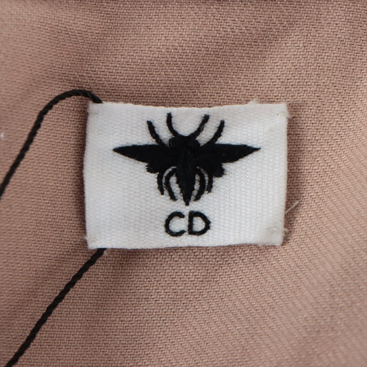 DIOR 23SS Cotton Denim jacket I38 Ladies' Pink  312V11A3569 Jardin Magic BEE embroidery