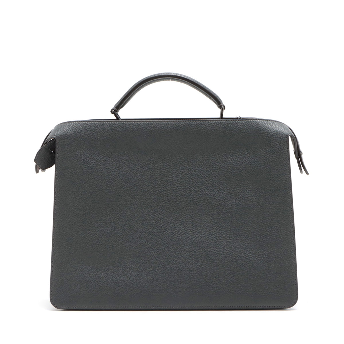 Fendi Peek-a-boo ICU Co., Ltd. midium Leather 2way handbag Grey 7VA529