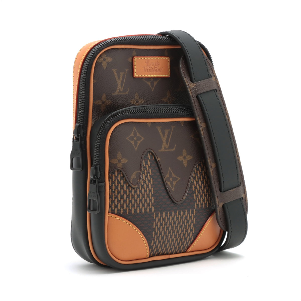 Louis Vuitton x NIGO Damier giant Amazon sling bag N40379 Brown AR3240