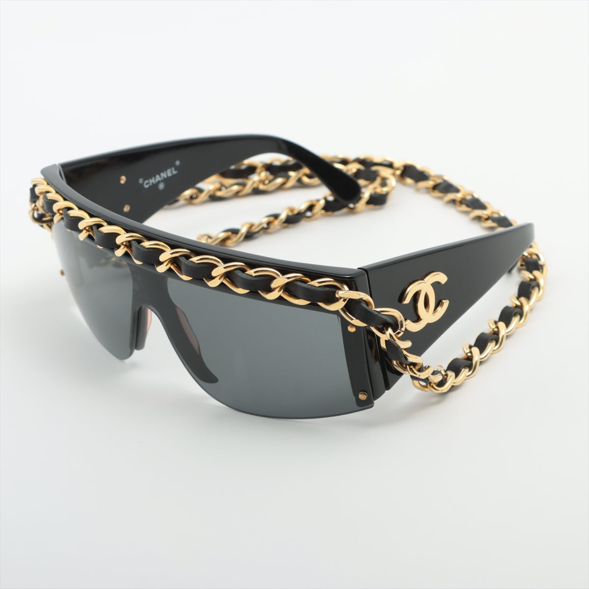 Chanel Brown 5208 Chain Link Square Sunglasses Chanel | TLC