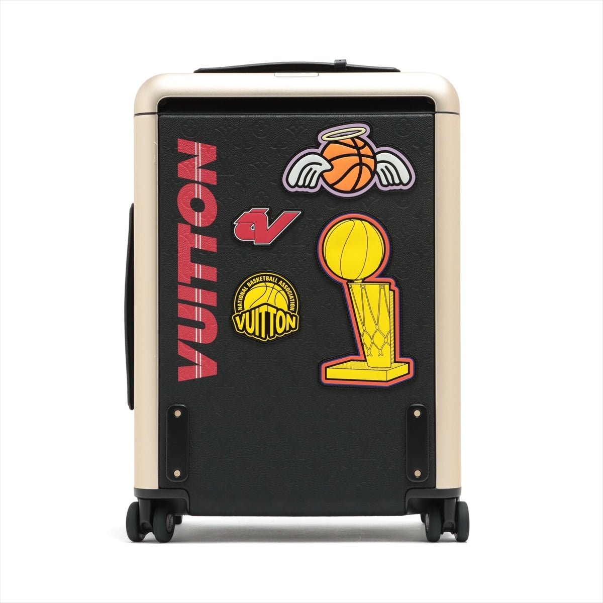 Louis Vuitton x NBA Monogram Emboss Horizon 55 M20450 Black   PIN:000