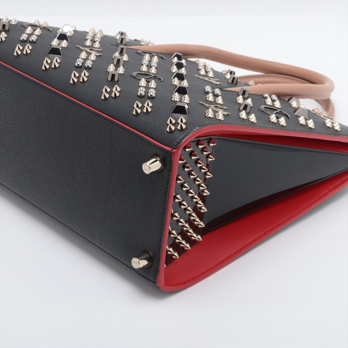 Christian Louboutin Paloma Leather & patent 2way handbag Black