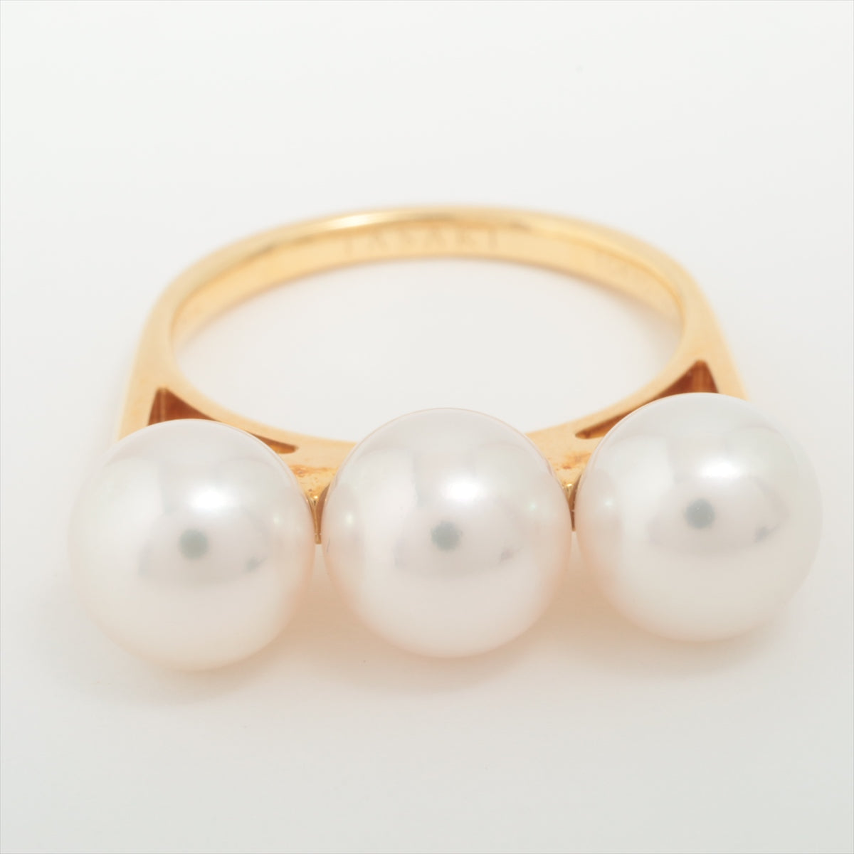 TASAKI Balance Era Pearl rings 750(YG) 5.7g Approx. 8.0mm