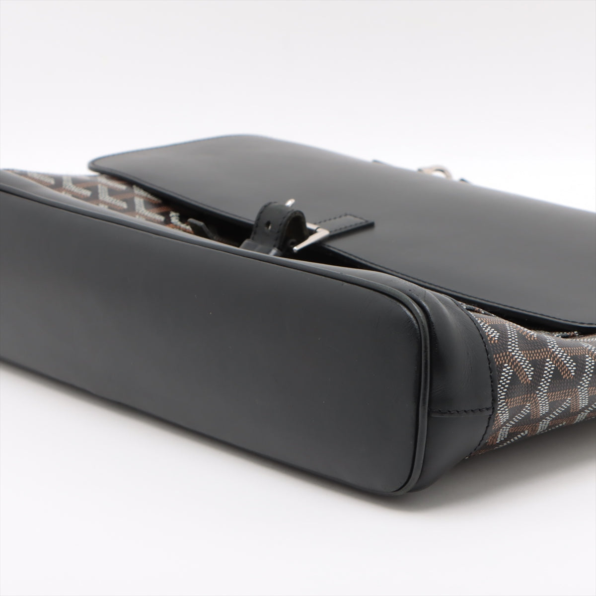 Goyard Citadin PVC & leather Business bag Black