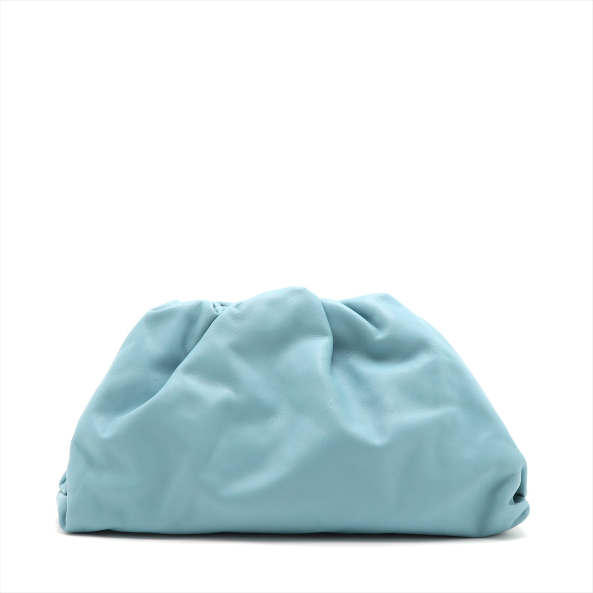 Bottega Veneta The Pouch Leather Clutch bag Blue