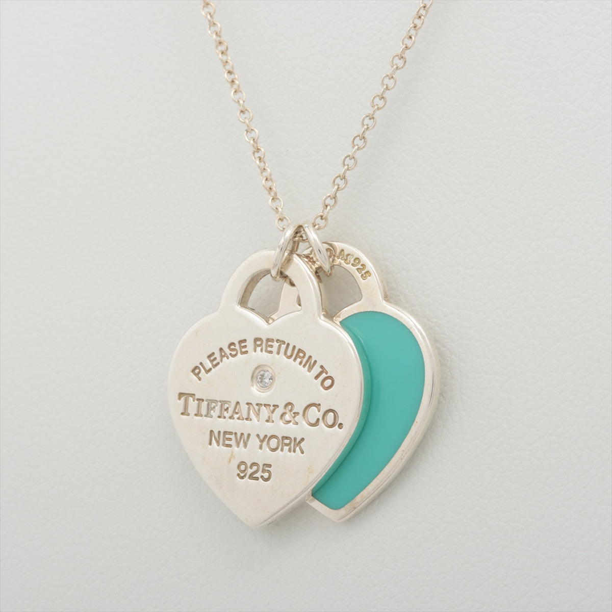 Tiffany Co. Double Open Heart Necklace 0.50 Inch Rose Gold and 0.55 Inch  Silver at 1stDibs | tiffany and co necklace, tiffany and co heart necklace,  tiffany and co double heart necklace