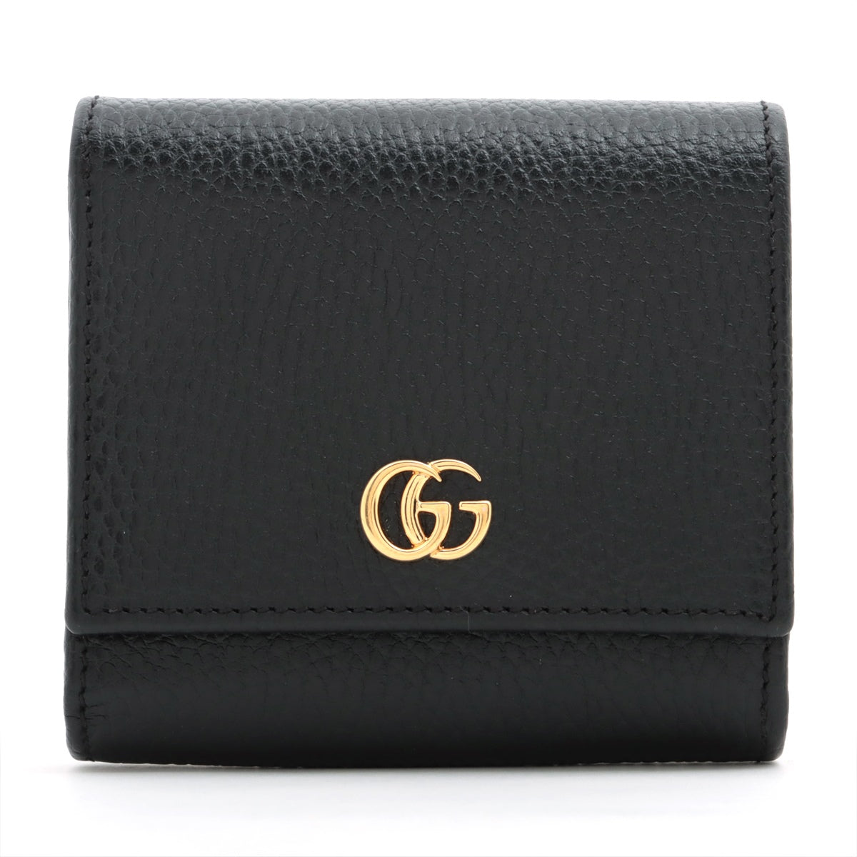 Gucci GG Marmont 598587 Leather Wallet Black