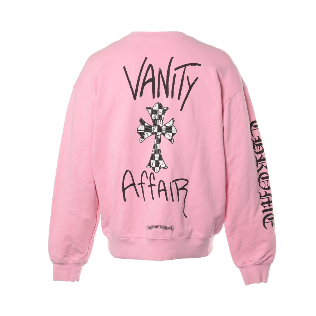 Chrome Hearts Matty Boy Basic knitted fabric Cotton size L Pink PPO VANITY AFFAIR