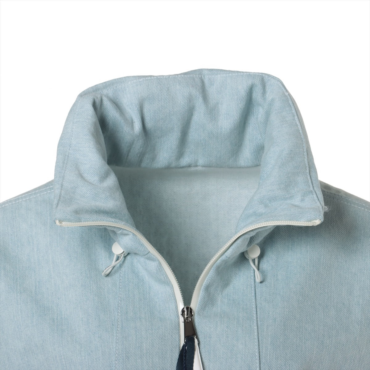 Moncler 22 years Cotton & nylon Blouson 0 Ladies' Light blue  SEVERAU Can store hood Has spare buttons