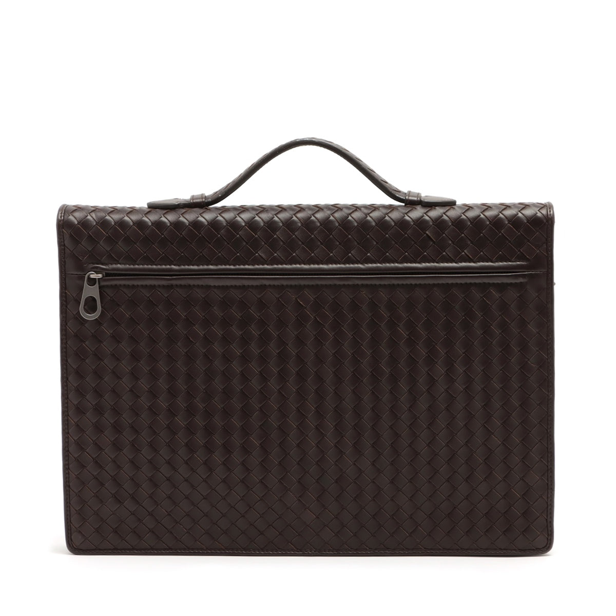 Bottega Veneta Intrecciato Leather Business bag Brown 221509