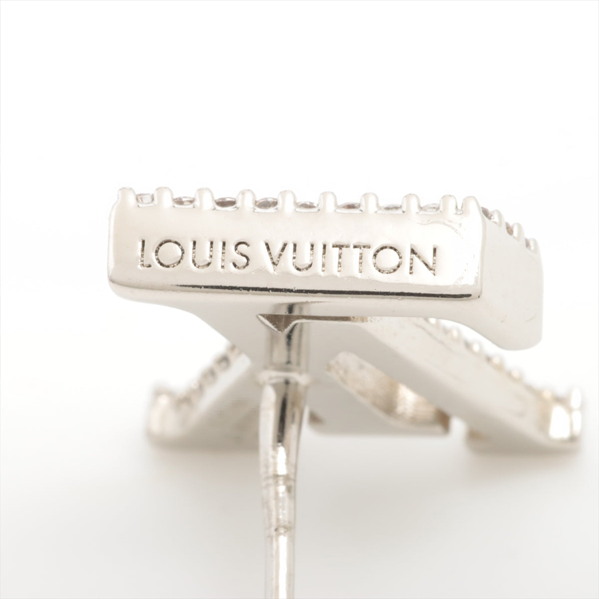 Louis Vuitton M00608 BOOKLE Dreil LV Iconic Strass VA1213 Piercing jewelry (for both ears) GP×inestone Silver