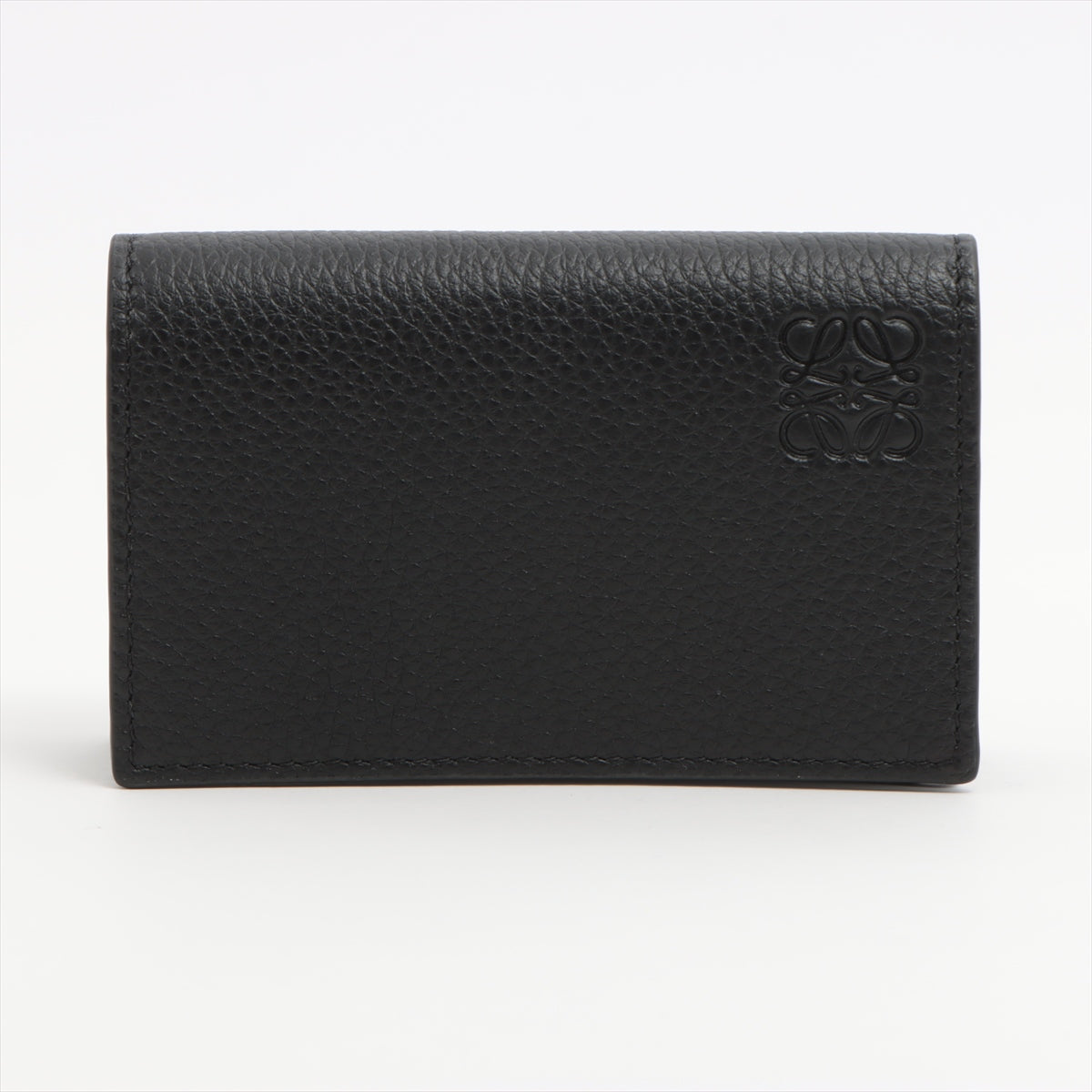 Loewe Anagram Leather Card case Black