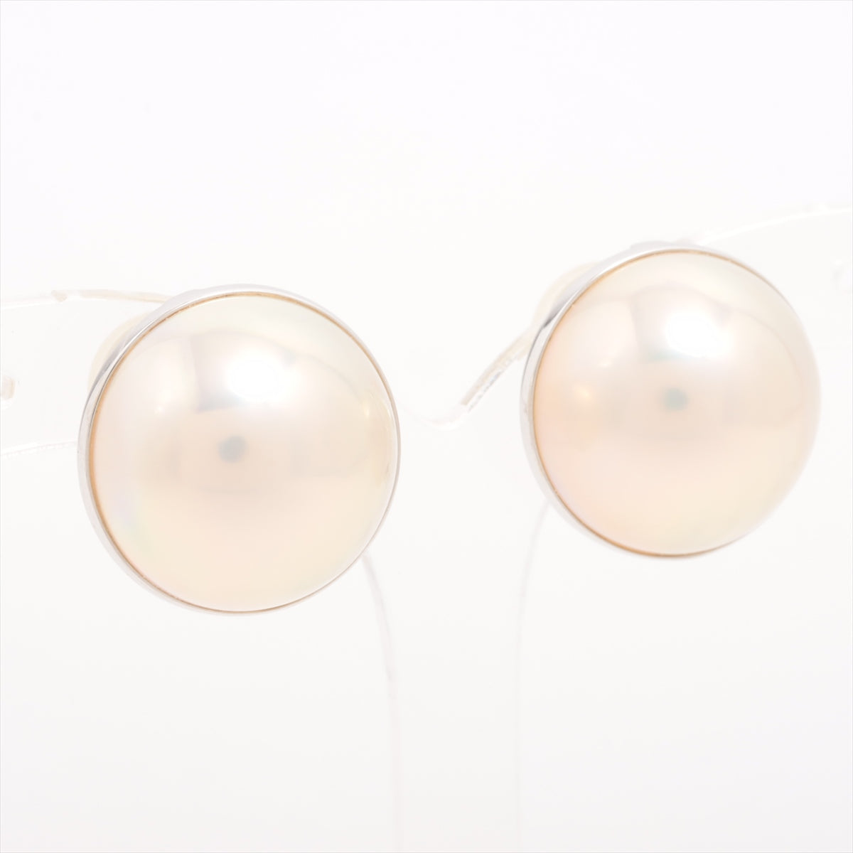 TASAKI Mabe pearl Earings K18(WG) 10.3g total
