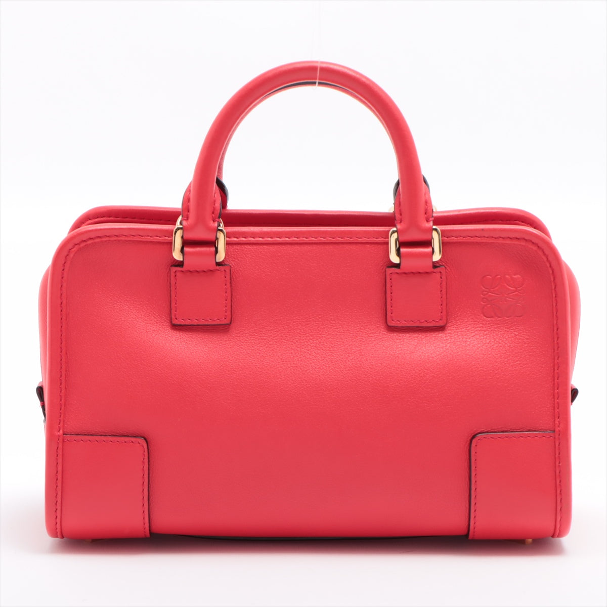 Loewe Amazona 24 Leather 2way handbag Red