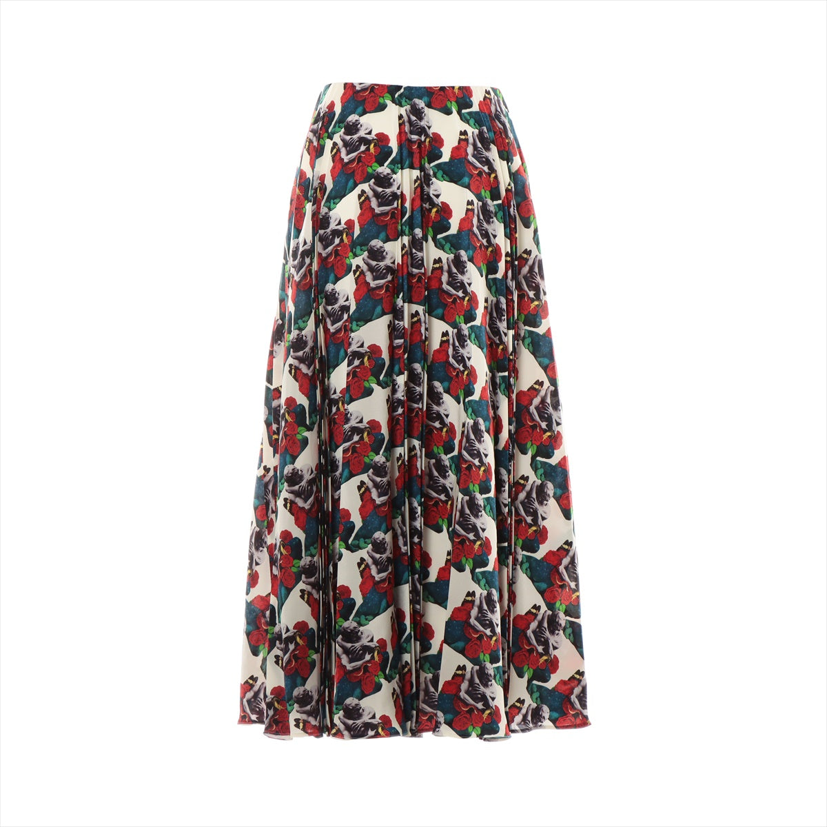 Valentino with undercover Rayon × Silk Skirt 42 Ladies' Multicolor  SB0RA55650G
