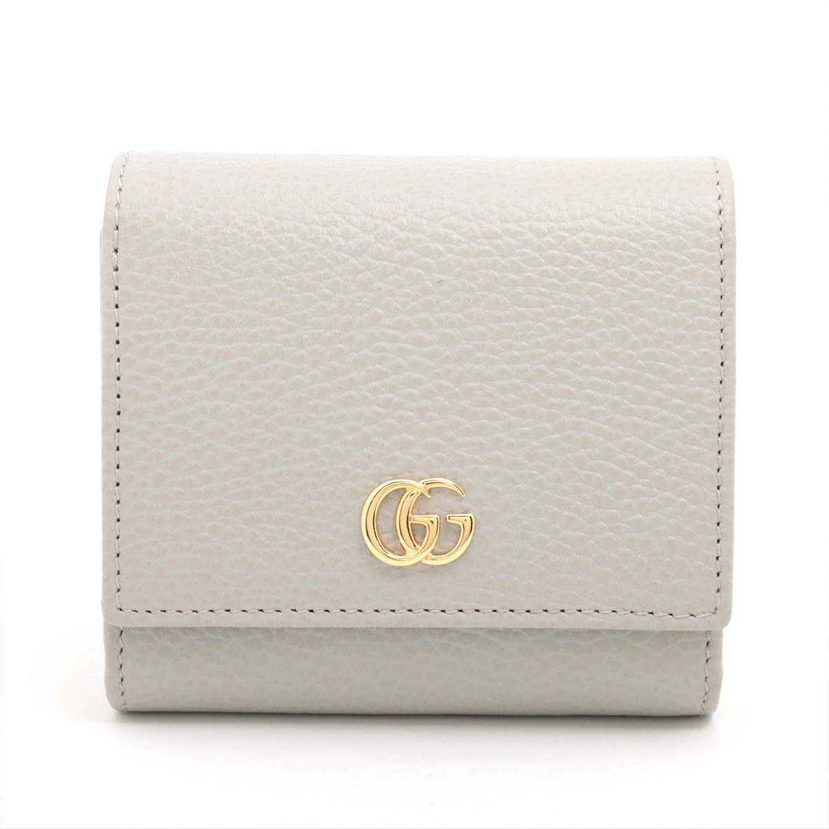 Gucci GG Marmont 598587 Leather Wallet Grey