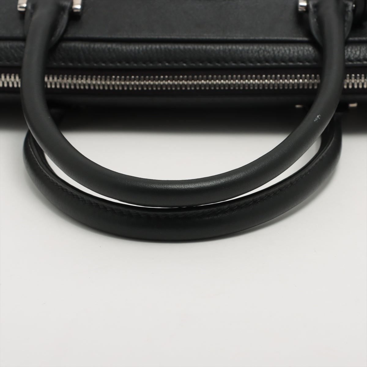 Prada Leather 2WAY Businessbag Black 2VE368