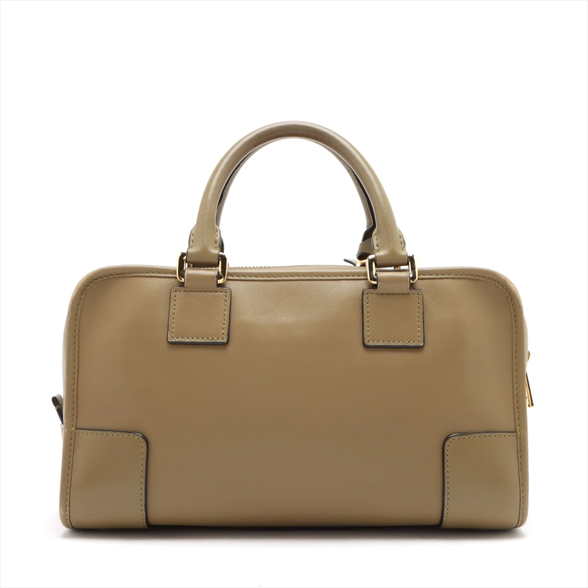 Loewe Amazona 28 Multiplication Leather 2way handbag Khaki