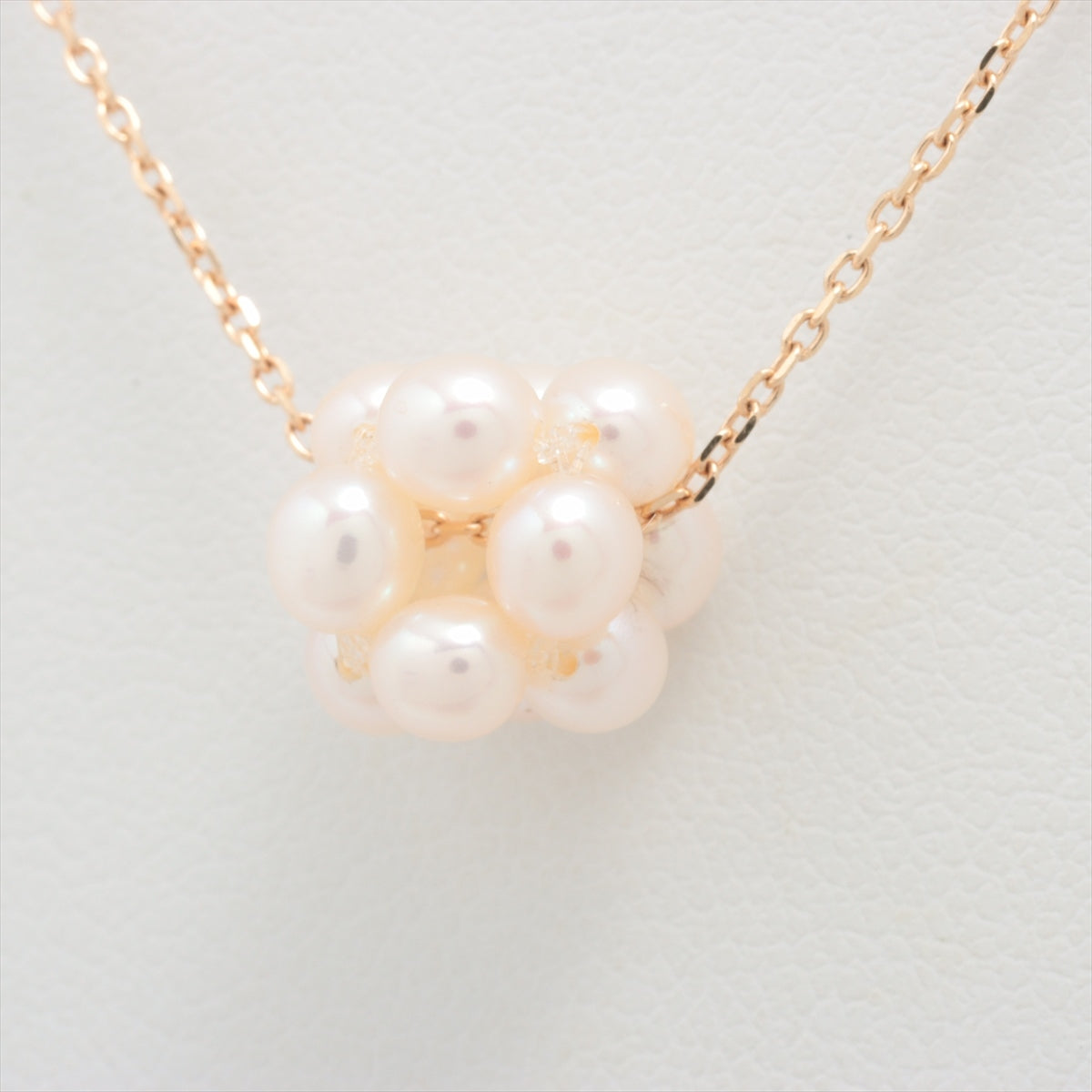 TASAKI Pearl Necklace K18(YG) 2.4g
