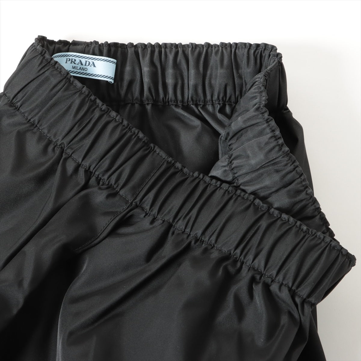 Prada Re Nylon Re Nylon 23SS Nylon Short pants 38 Ladies' Black  22C757 Triangle logo