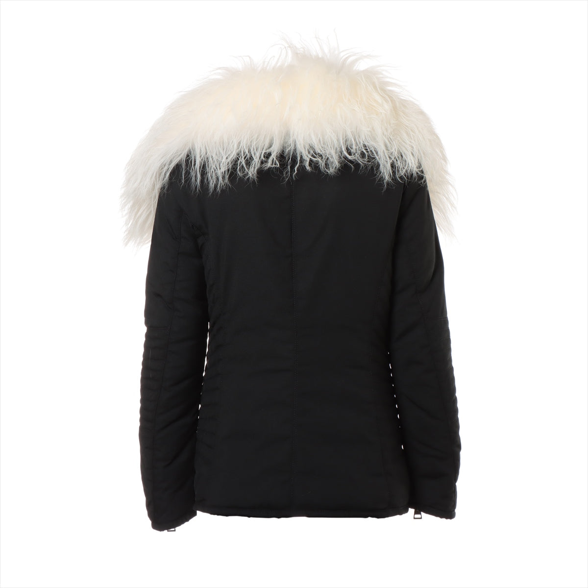 Moncler 17 years Polyester & nylon Down jacket 2 Ladies' Black  CHOISIA Riders Fur