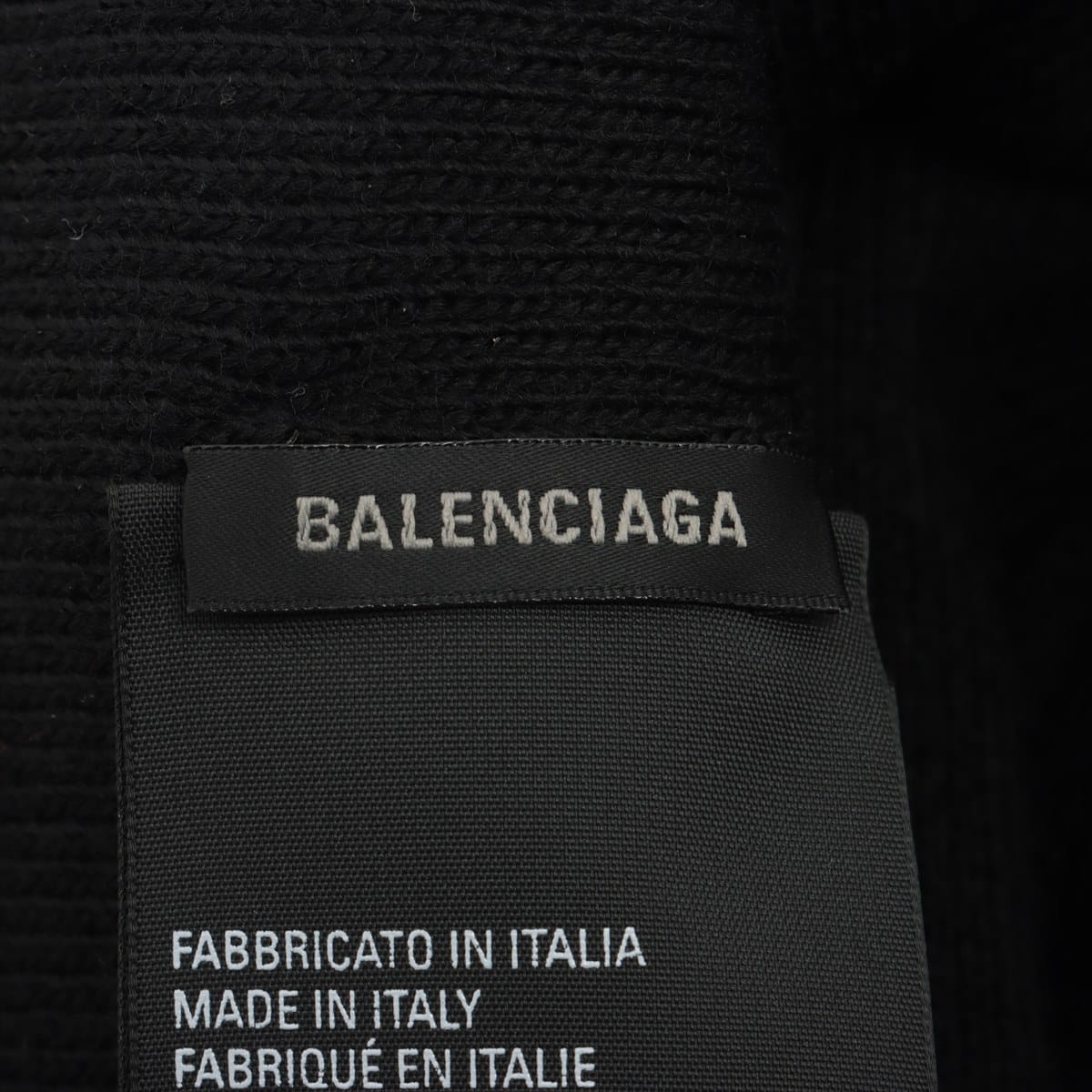 Balenciaga Knit cap Wool Black