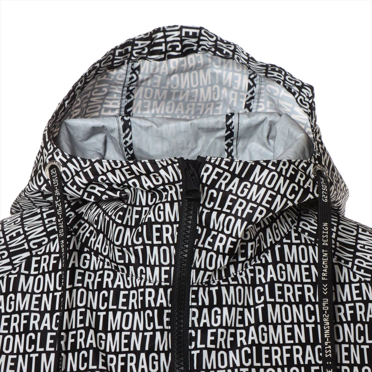 Moncler Genius Fragment RHYTHM 18 years Nylon Jacket 0 Men's Black × White  Total handle E109U4100100