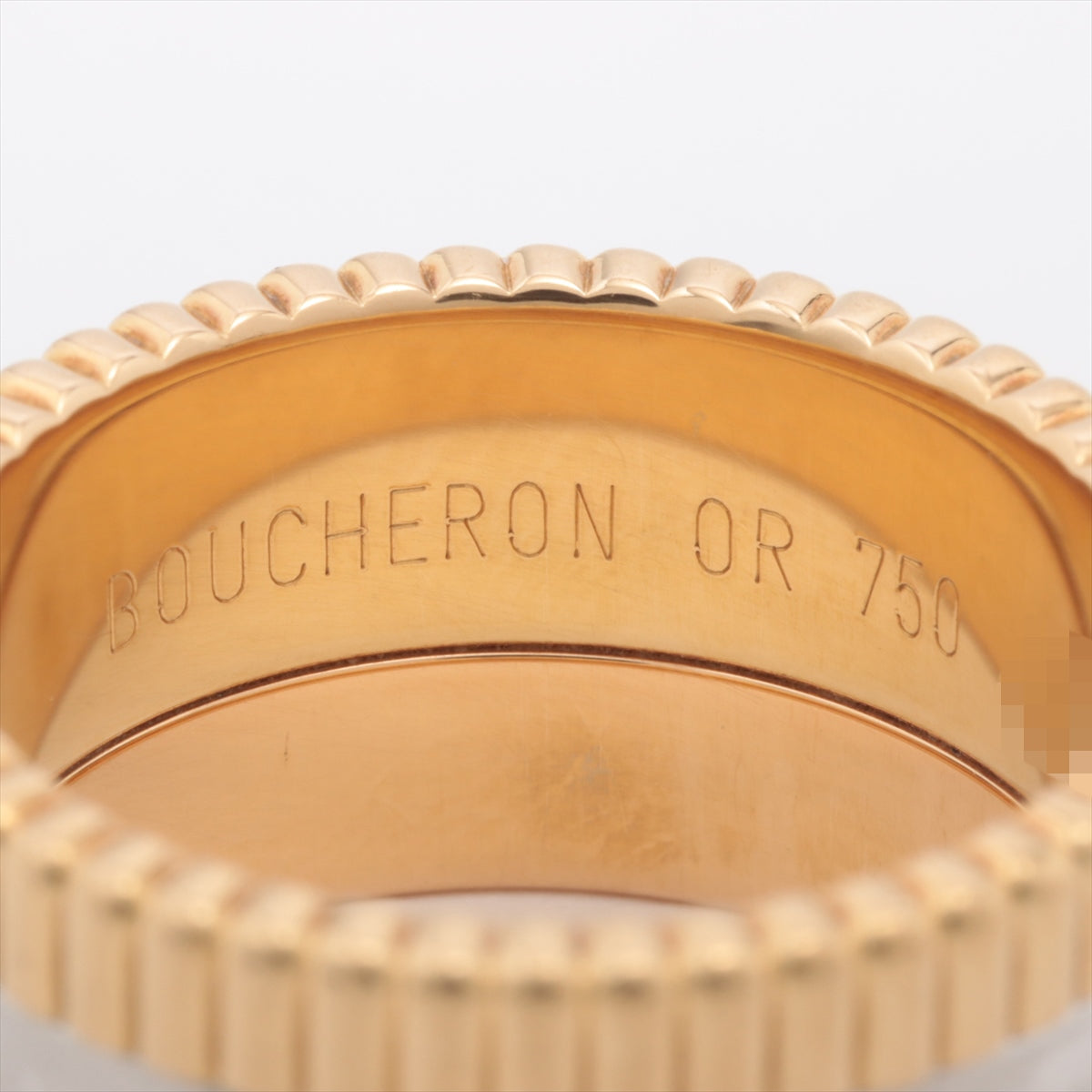 Boucheron Quatre Large rings 750(YG×PG×WG) 20.6g 56 JRG0025756