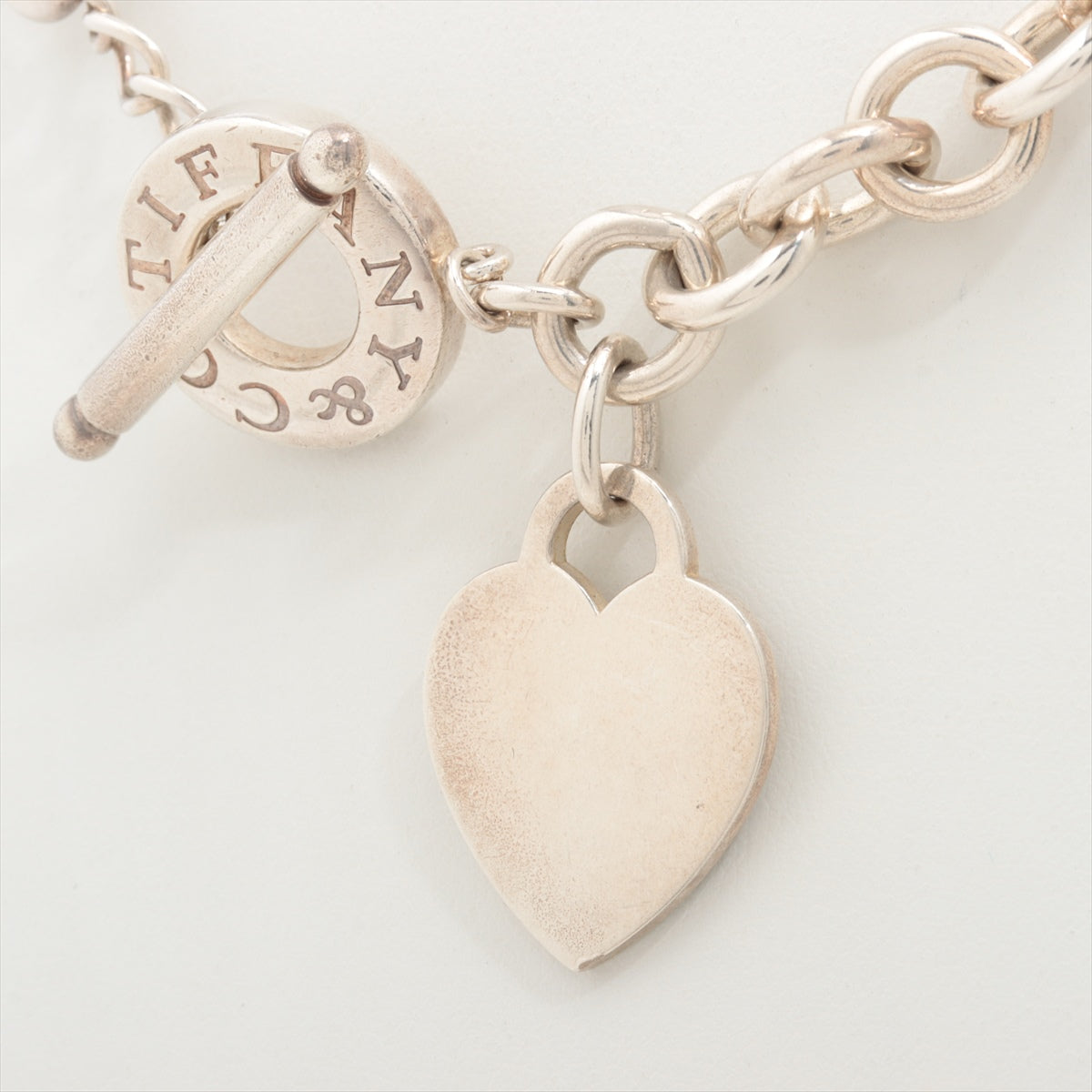 Tiffany Return To Tiffany Heart Tag Necklace 925 76.8g Silver