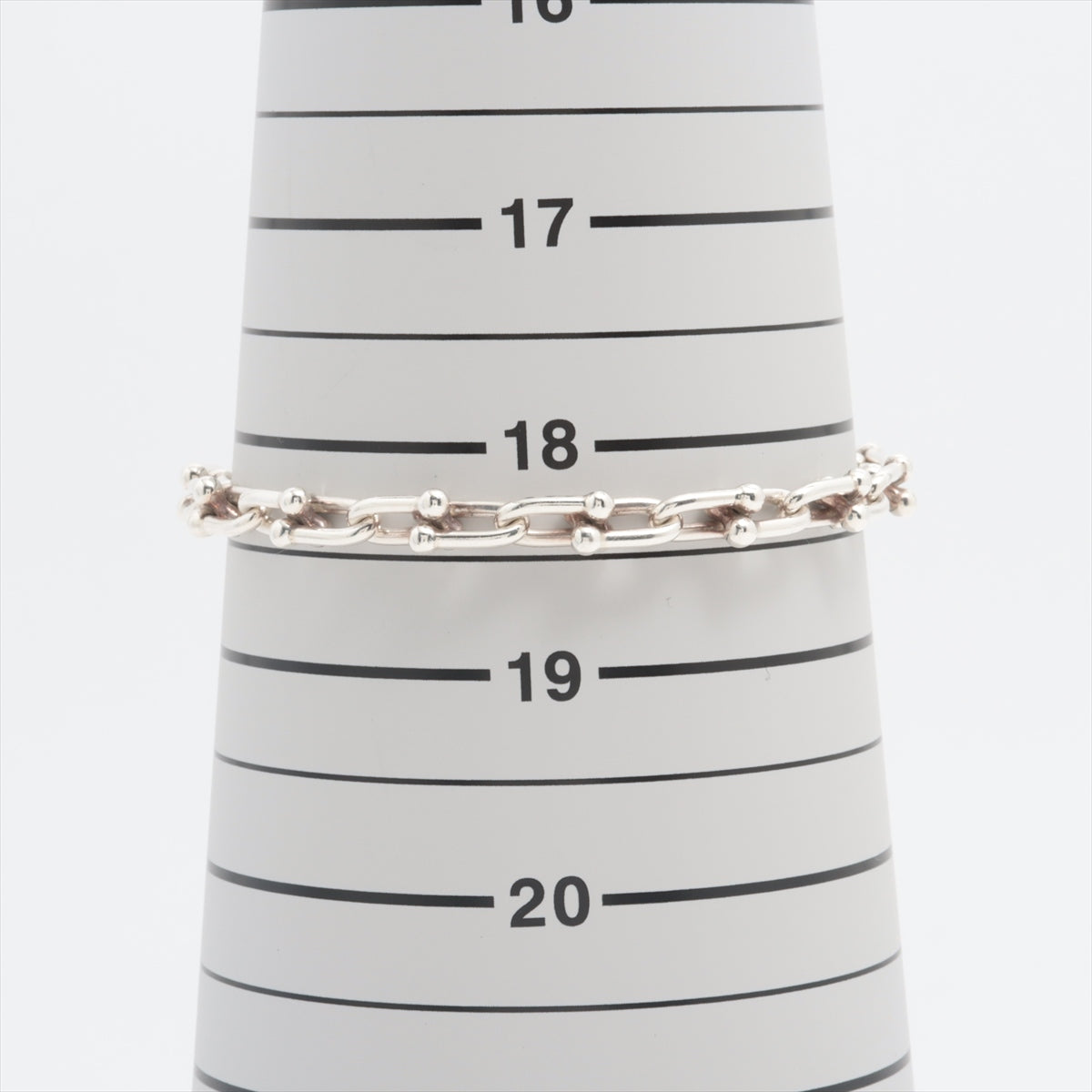 Tiffany Hardware small rink Bracelet 925 19.3g Silver
