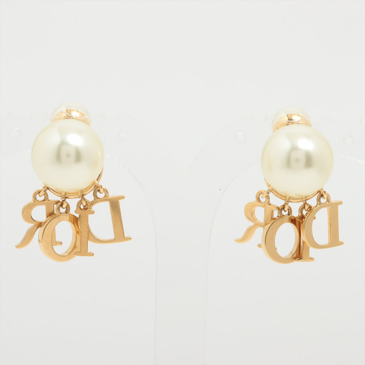 DIOR Dior Tribales  DIOR Tribal Piercing jewelry (for both ears) GP x rhinestone x fake pearl Gold