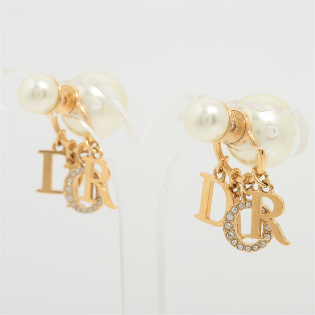 DIOR Dior Tribales  DIOR Tribal Piercing jewelry (for both ears) GP x rhinestone x fake pearl Gold