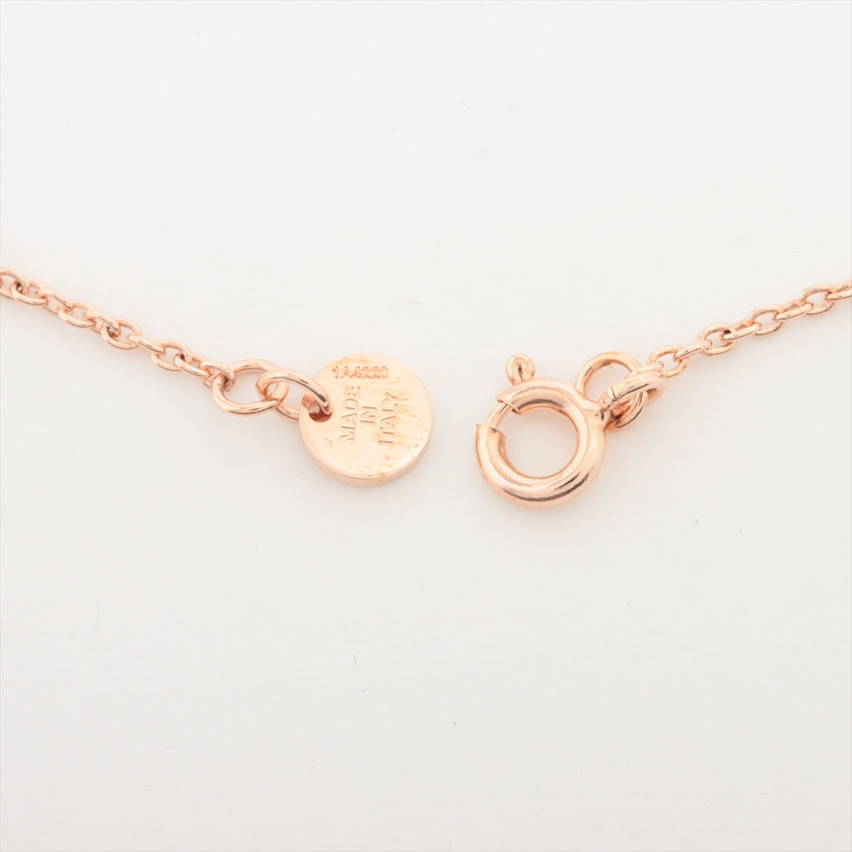 Fendi F is Fendi Bracelet GP×inestone Pink Gold