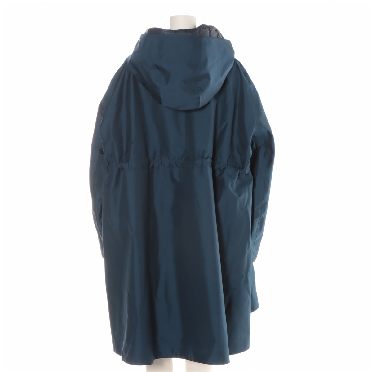Moncler Polyester & nylon Raincoat 4 Ladies' Navy blue  AIGUE