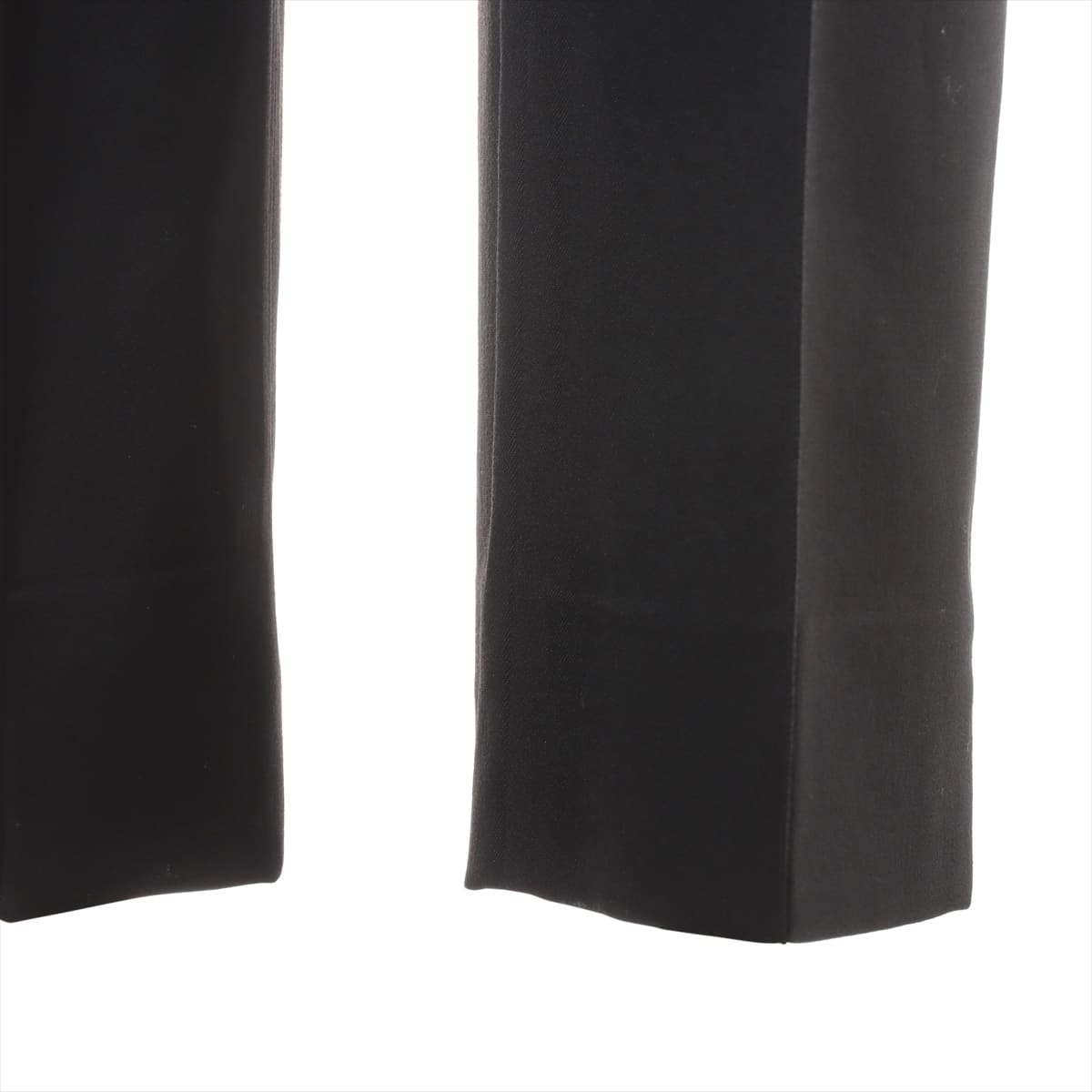 Hermès Wool x polyurethane Slacks 38 Ladies' Black