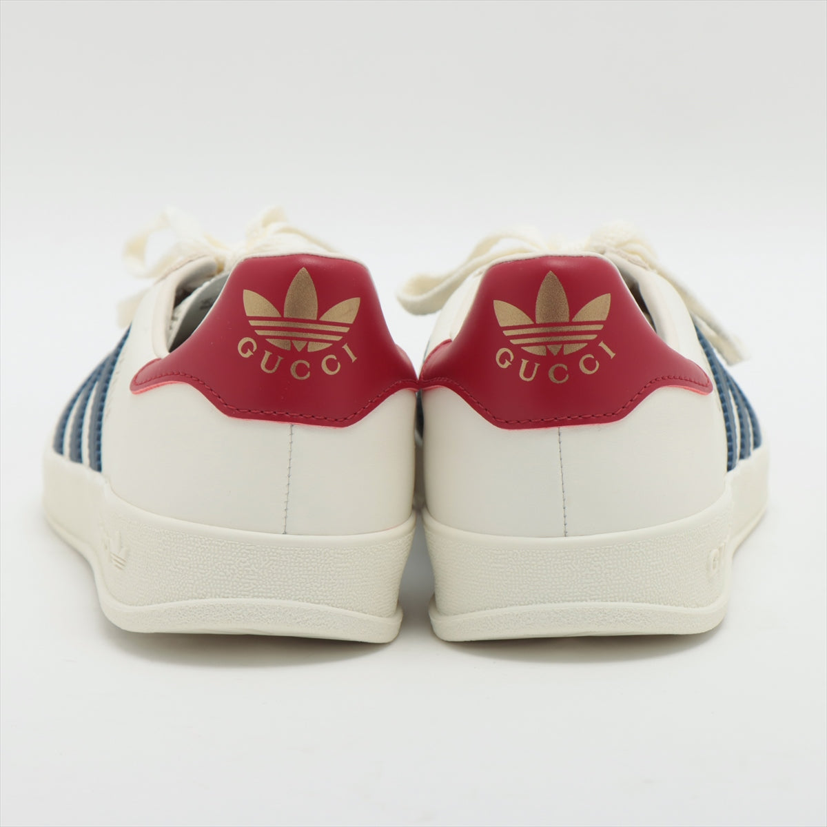 Gucci x adidas Gazelle Leather & suede Sneakers 26cm Men's White 646652 Is there a replacement string