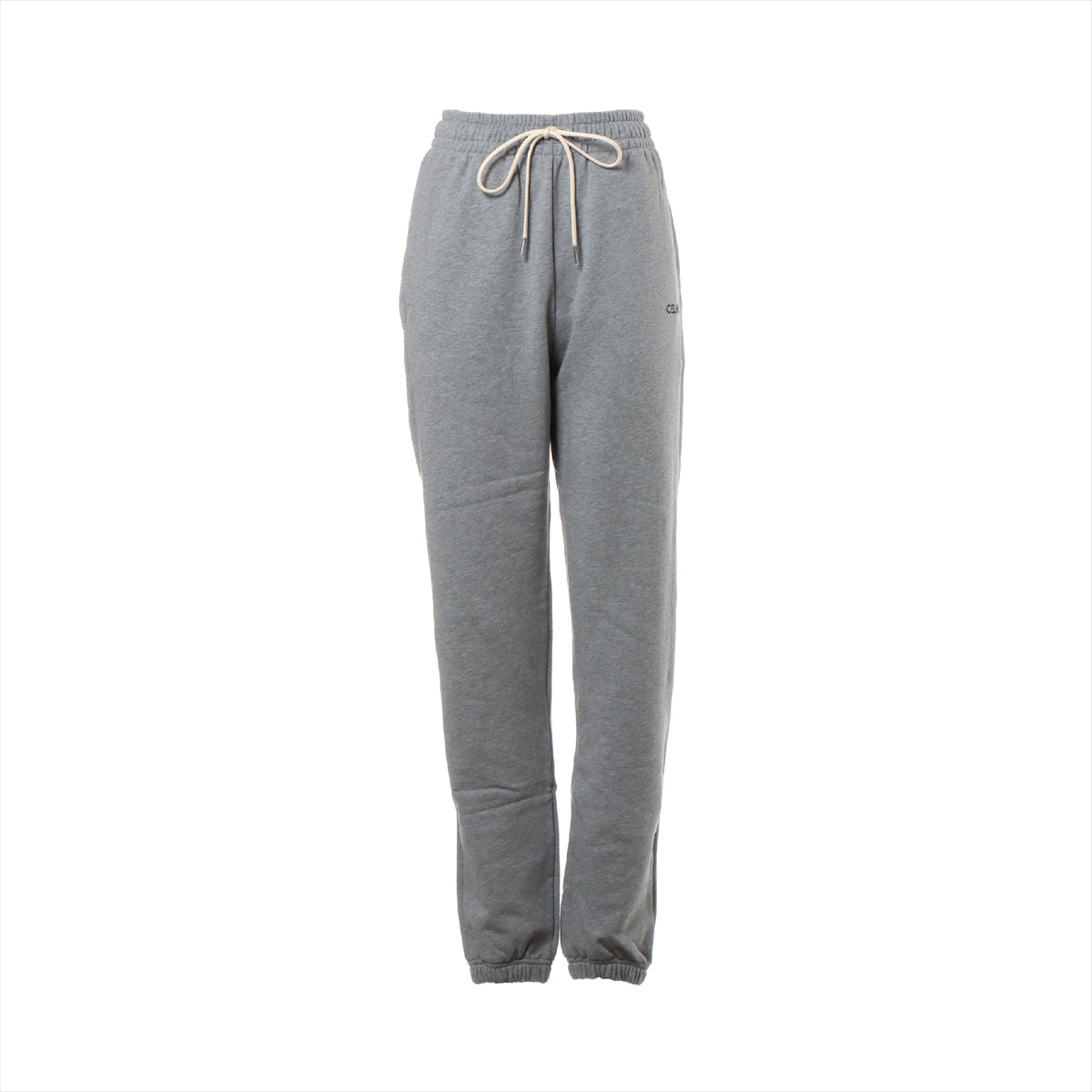 CELINE Cotton Sweatpants XS Ladies' Grey  2Z062670Q Eddie period