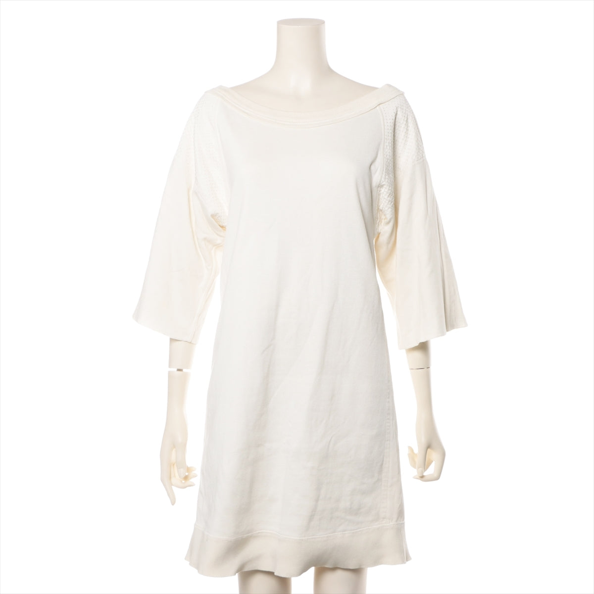 Louis Vuitton Unknown material Dress 36 Ladies' White